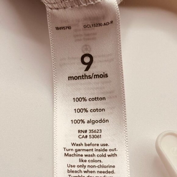 Carter’s Baby “Mommy’s Little Monster” 2-Piece Frankenstein Outfit Grey 9 Months - Picture 6 of 8